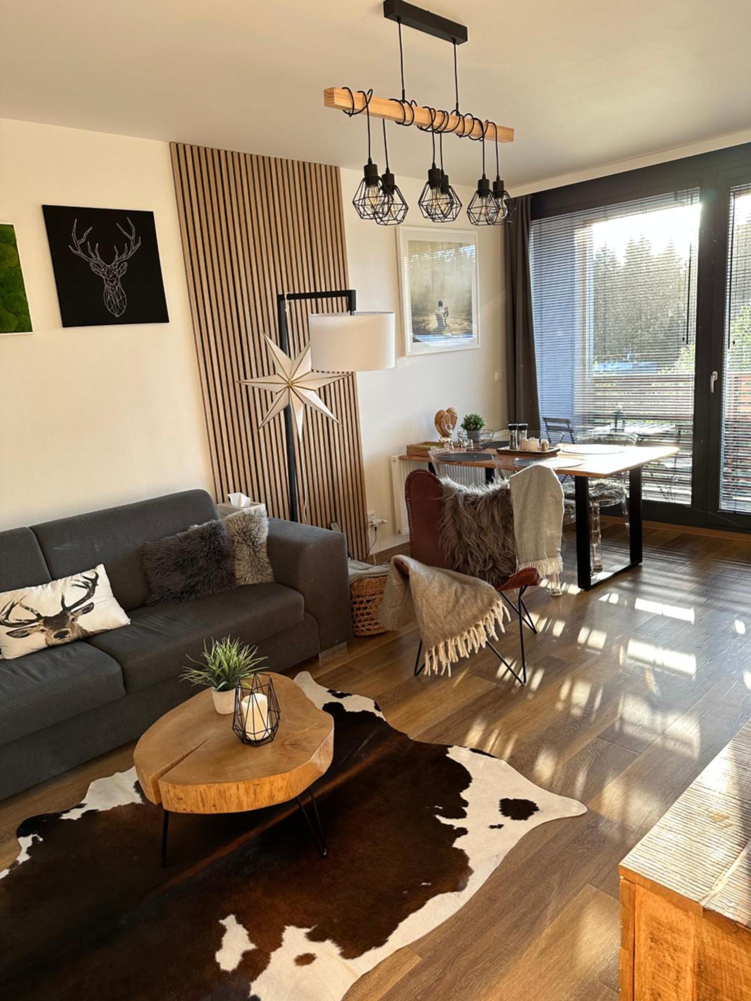 U Jelena Harrachov - Rodinny Apartman U Lesa S Garazi Eksteriør bilde